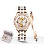 Ladies Automatic Mechanical Watch Gift Box Set - Image 2