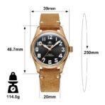 Automatic Mechanical  Men's Watch Bronze - Image 6