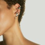 Women's Fashion Leaf Shape Irregular Ear Cuff - Image 3