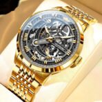 Automatic Mechanical Watch Hollow High-end Mechanical Men's Watch - Image 3