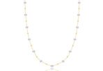 5.5-7.5mm Freshwater Pearl Gypsophila Necklace - Image 5
