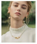 Vintage premium pearl necklace - Image 2