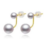Women's Tiangong Pearl Round Earrings - Image 3