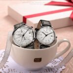 Men's And Women's Fashion Simple Waterproof Belt Watch - Image 6
