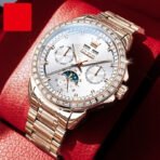 Multi-functional Men's Diamond-embedded Automatic Mechanical Watch - Image 8