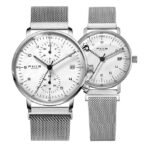 Men's And Women's Fashion Simple Waterproof Belt Watch - Image 3